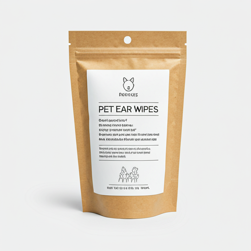 Pet Ear Wipes close up image